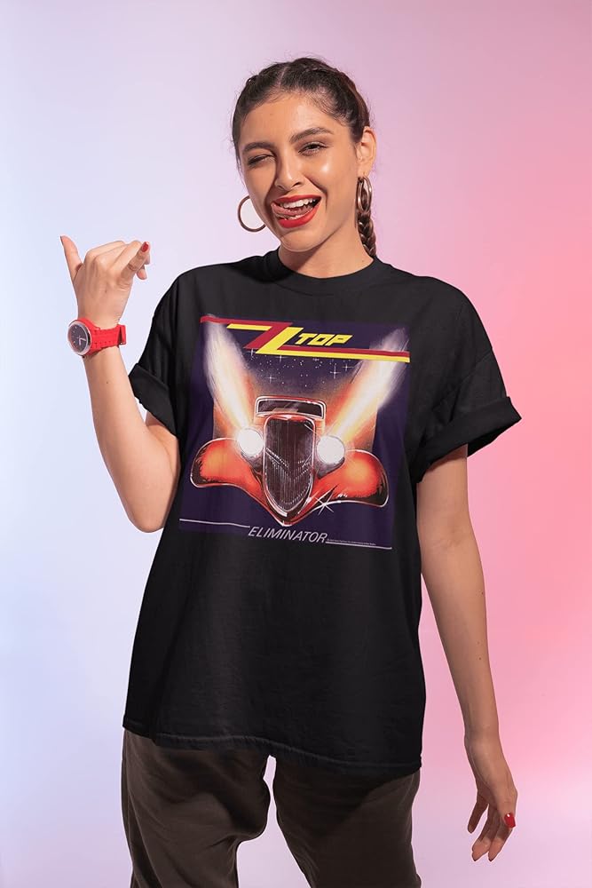 トップス jlal eliminator anniversary T shirt Eliminator Illustrated T-Shirt – ZZ Top